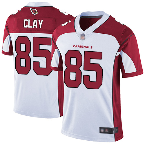 Arizona Cardinals Limited White Men Charles Clay Road Jersey NFL Football #85 Vapor Untouchable->women nfl jersey->Women Jersey